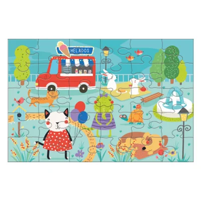 Pets, puzzle book with fun activities