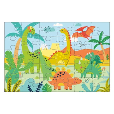 Dinosaurs, puzzle book with fun activities