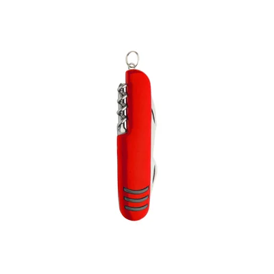 Cool Pocket knife Shakon, multifunctional, red