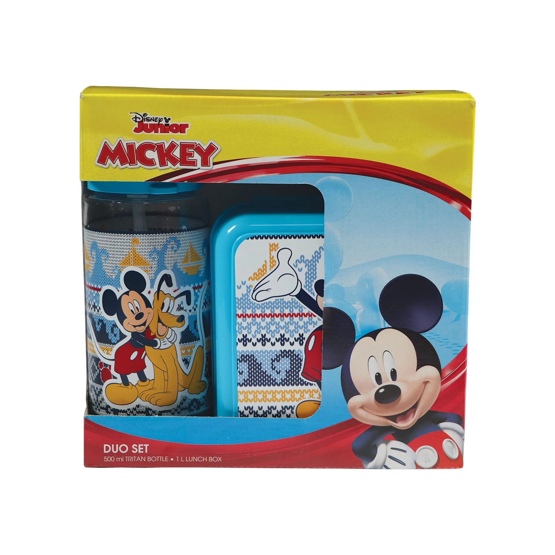Set Disney Mickey Mouse, bottle 500 ml and lunch box