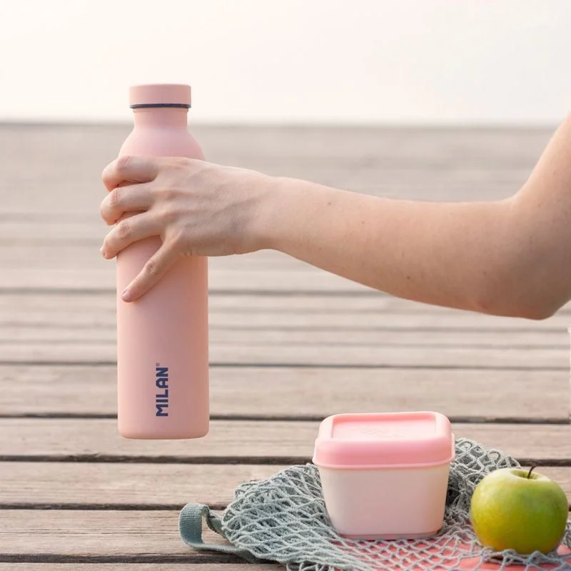 Milan Water bottle 1918, insulated, pink, 591 ml