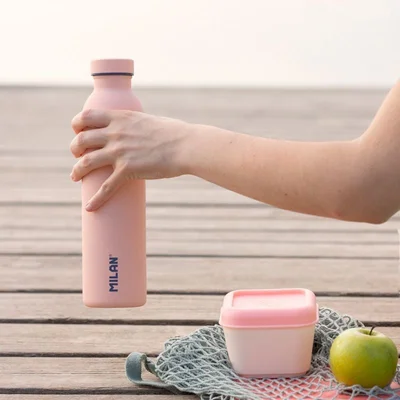 Milan Water bottle 1918, insulated, pink, 591 ml
