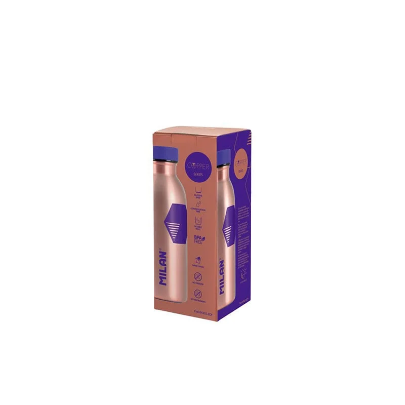 Milan Water Bottle Copper, Insulated, 354 ml