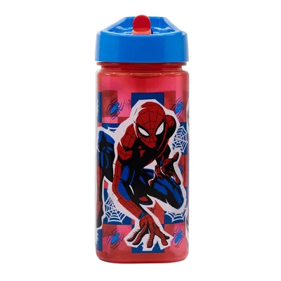 Stor Water Bottle Spiderman, square, 510 ml