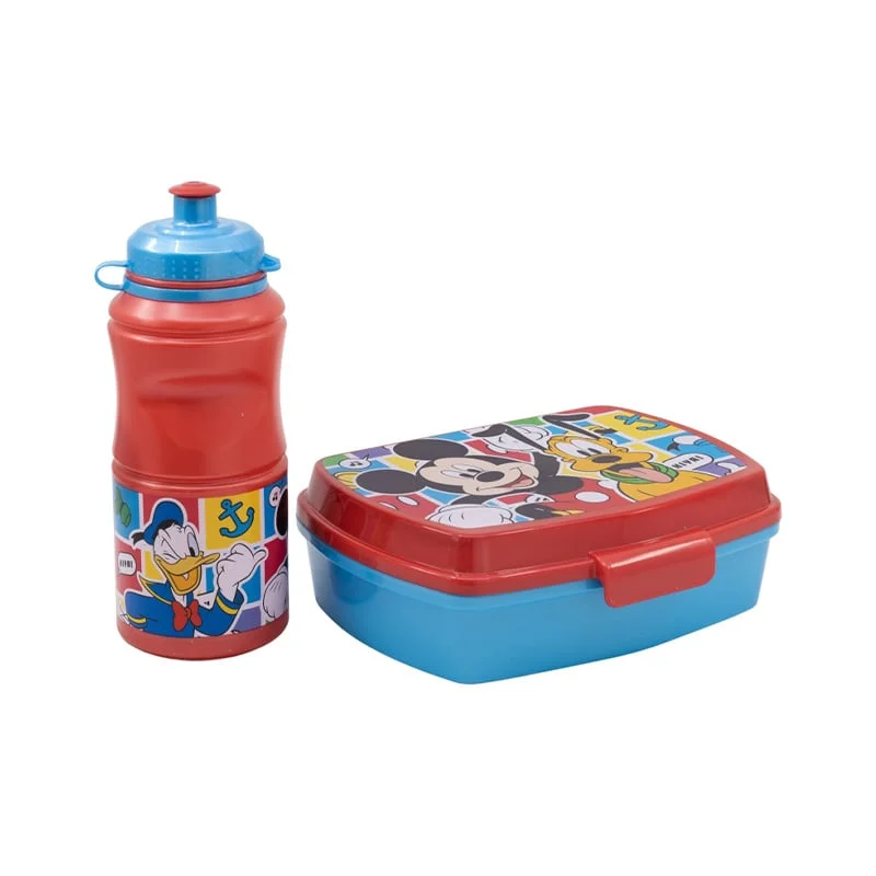 Stor Set Mickey, bottle and sandwich box