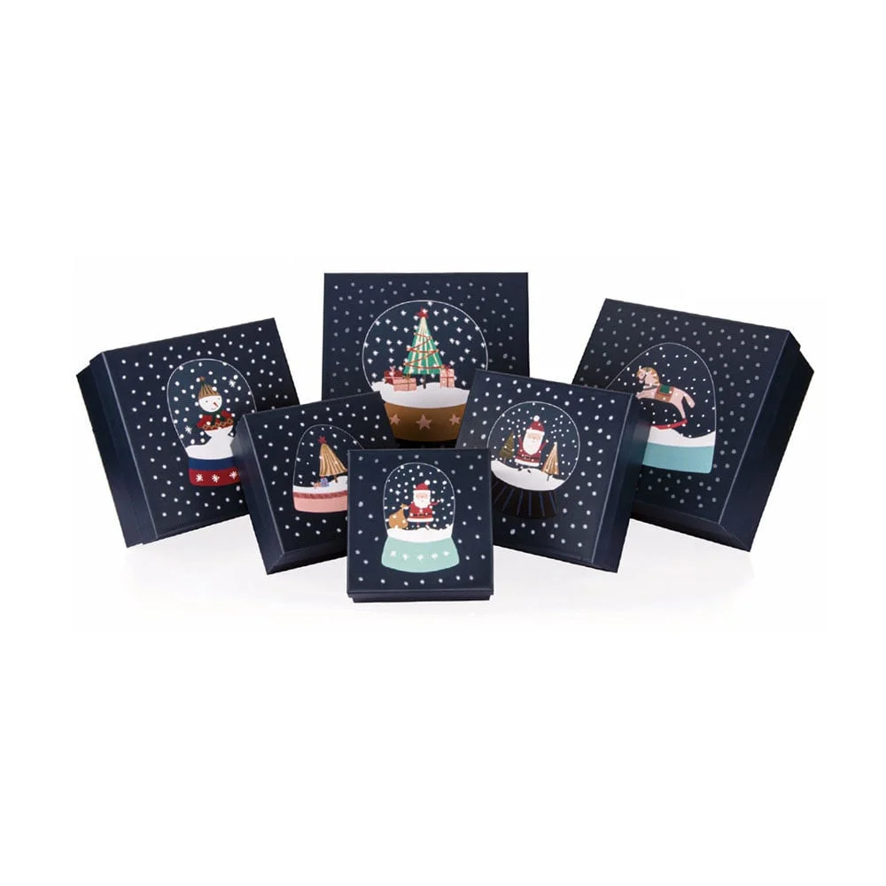 Gipta Gift box Snowglobe, with lid, 250 x 250 x 110 mm