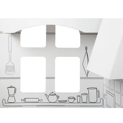 Small Foot Play kitchen, cardboard, 117 x 57 x 135 cm