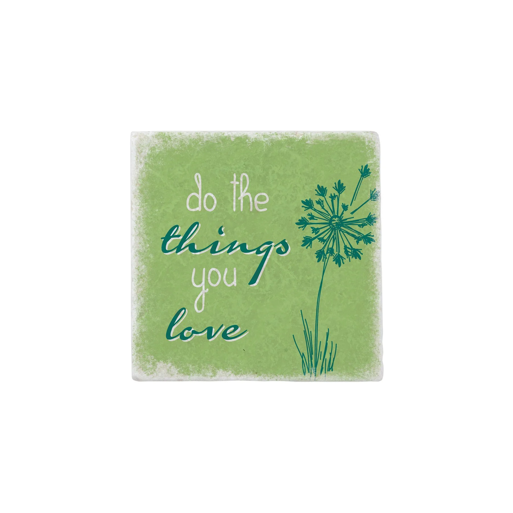 Gespaensterwald Marble Coaster, dandelion 0932