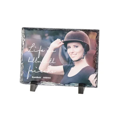 BESTSUB Stone for customisation, rectangular, 15 x 20 cm