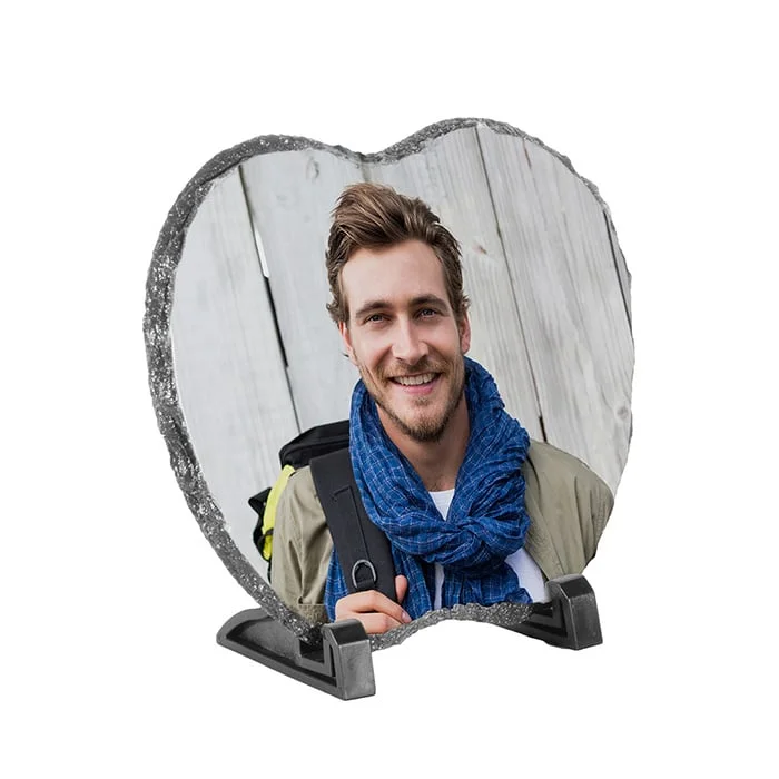 BESTSUB Customization Stone, apple-shaped, 17 x 19 cm