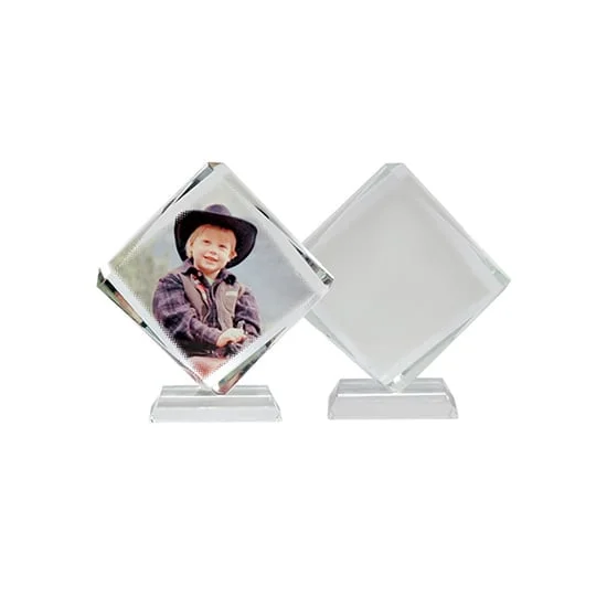 BESTSUB Crystal Octagon, 15.5 x 13 cm, customizable