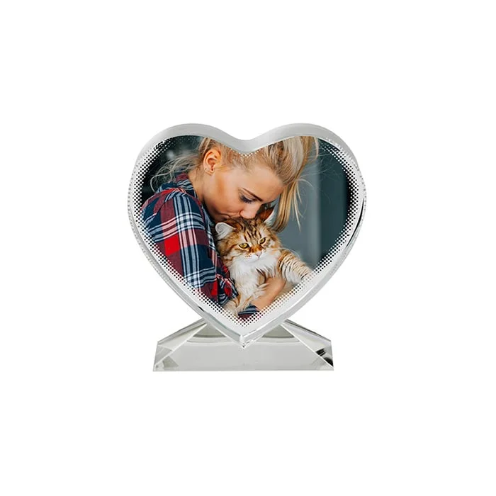 BESTSUB Crystal Heart, 10.5 x 11 x 3.5 cm, customizable