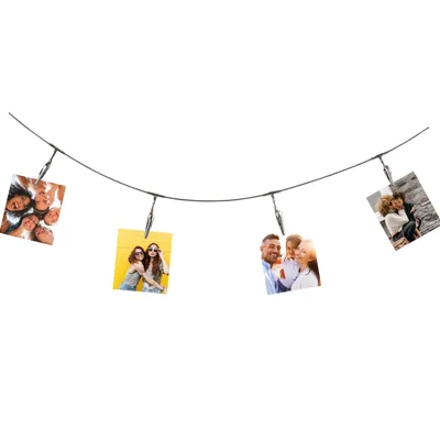 TNB METAL PHOTO CLIP STRIP FOR 10 PCS