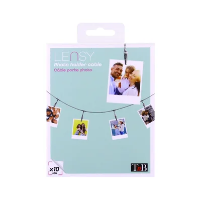 TNB METAL PHOTO CLIP STRIP FOR 10 PCS