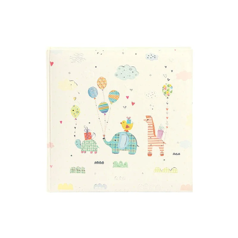 Goldbuch Album, 60 white pages, 25 x 25 cm, with animals