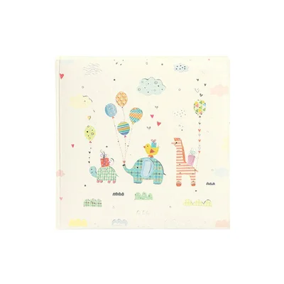 Goldbuch Album, 60 white pages, 25 x 25 cm, with animals