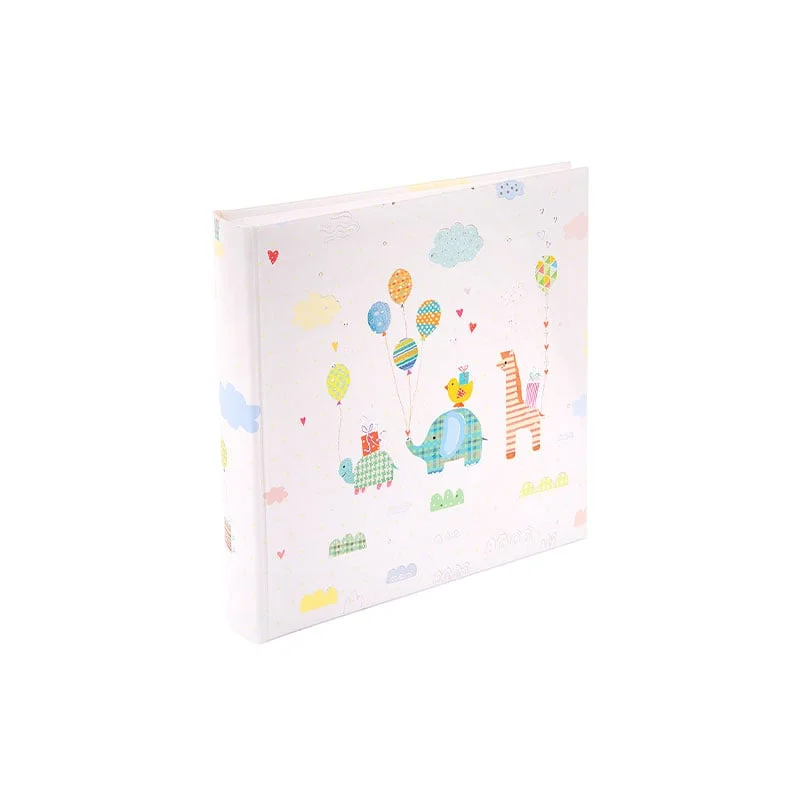 Goldbuch Album, 60 white pages, 25 x 25 cm, with animals