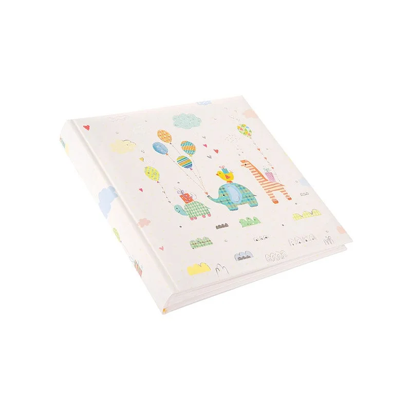 Goldbuch Album, 60 white pages, 25 x 25 cm, with animals