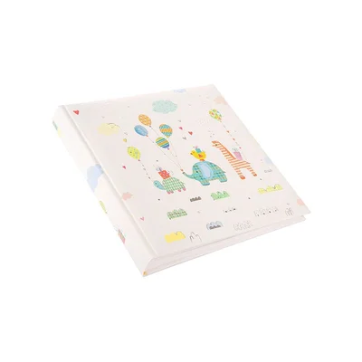 Goldbuch Album, 60 white pages, 25 x 25 cm, with animals
