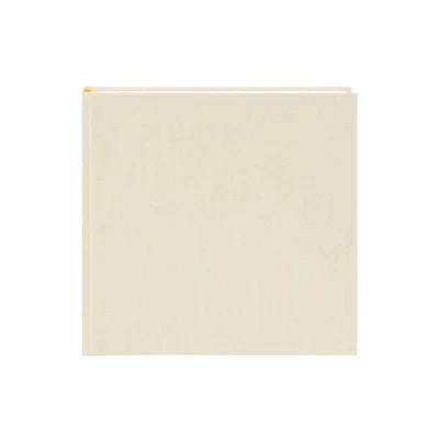 Goldbuch Album, with 60 White Pages, 25 x 25 cm, Beige