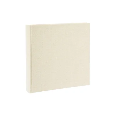 Goldbuch Album, with 60 White Pages, 25 x 25 cm, Beige