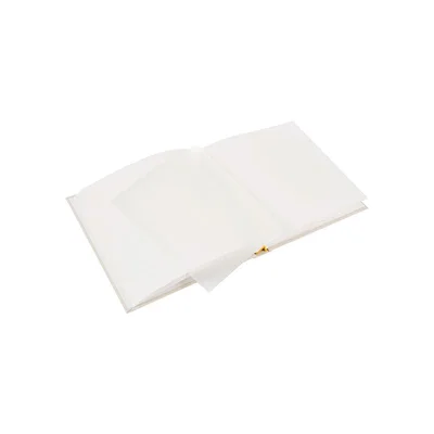 Goldbuch Album, with 60 White Pages, 25 x 25 cm, Beige