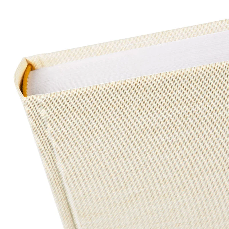 Goldbuch Album, with 60 White Pages, 25 x 25 cm, Beige