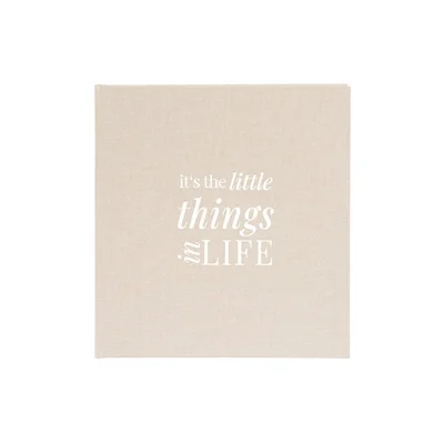 Goldbuch Album, with linen cover, 30 x 31 cm, cream