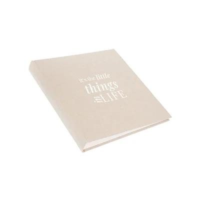 Goldbuch Album, with linen cover, 30 x 31 cm, cream