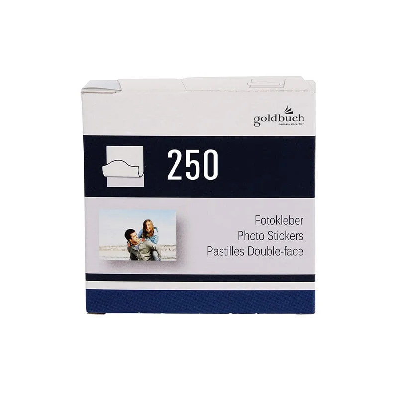 Goldbuch Photo corners, self-adhesive, 7 x 7 cm, 250 pcs