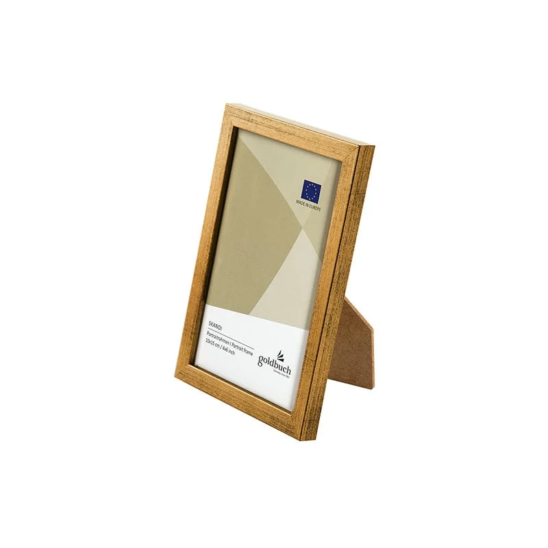 Goldbuch Photo frame, wooden, 10 x 15 cm, gold