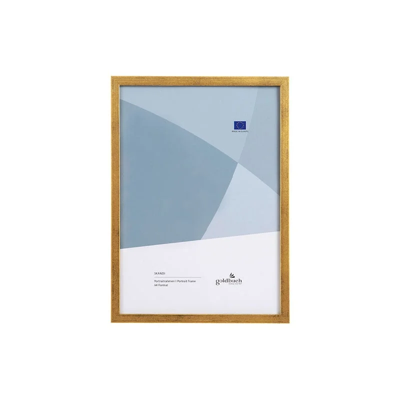 Goldbuch Photo frame, wooden, 21 x 30 cm, golden