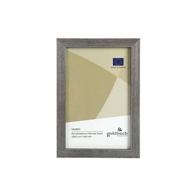 Goldbuch Photo frame, wooden, 10 x 15 cm, silver
