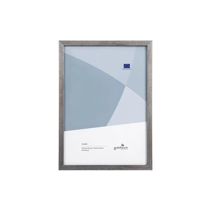 Goldbuch Photo frame, wooden, 21 x 30 cm, silver