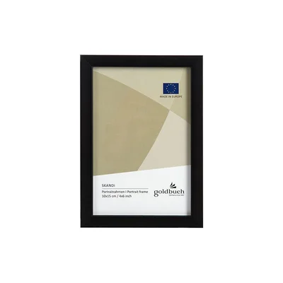 Goldbuch Photo frame, wooden, 10 x 15 cm, black