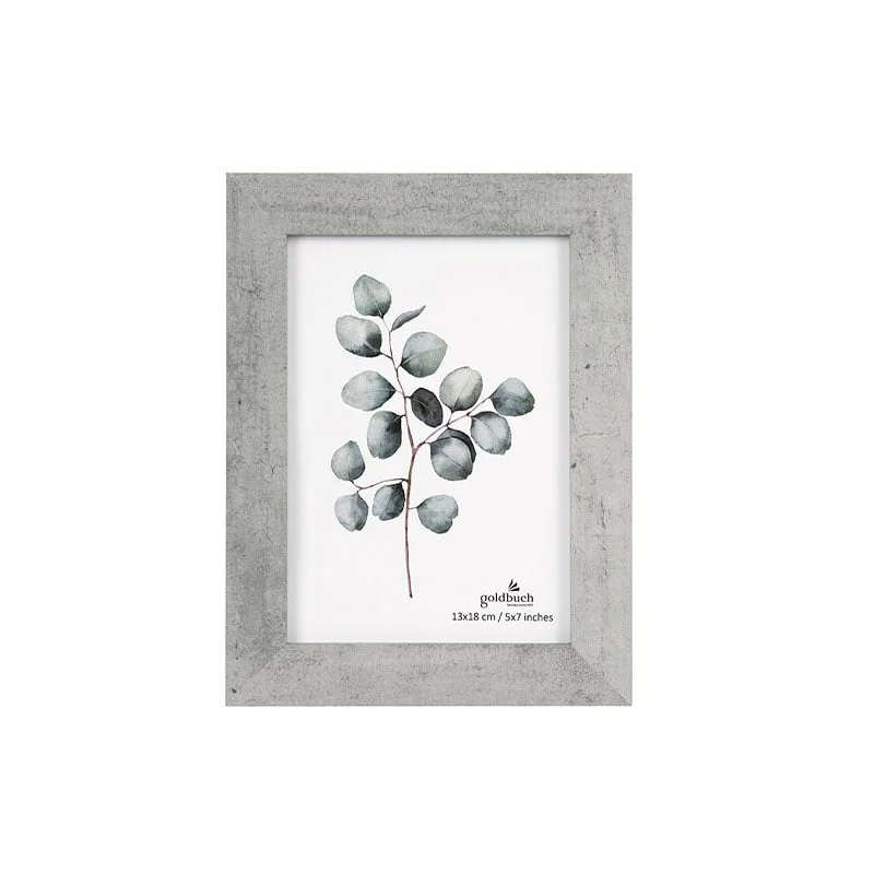 Goldbuch Photo Frame Concrete, MDF, 13 x 18 cm