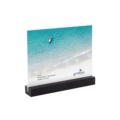 Goldbuch Photo frame, acrylic, 13 x 18 cm, black