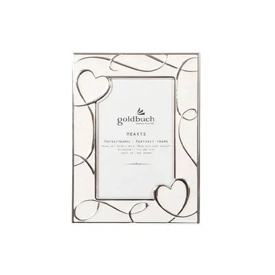 Goldbuch Photo frame Hearts, metal, 10 x 15 cm