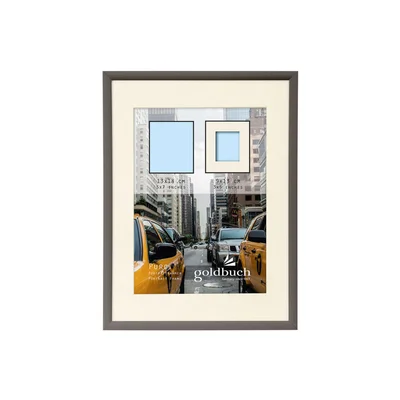 Goldbuch Photo frame, plastic, 13 x 18 cm, gray
