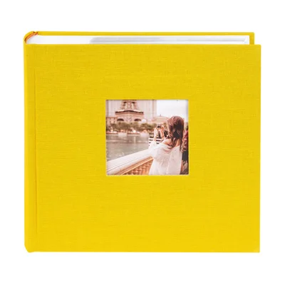Goldbuch Album Bella Vista, for 200 photos, with pockets, 10 x 15 cm, mustard