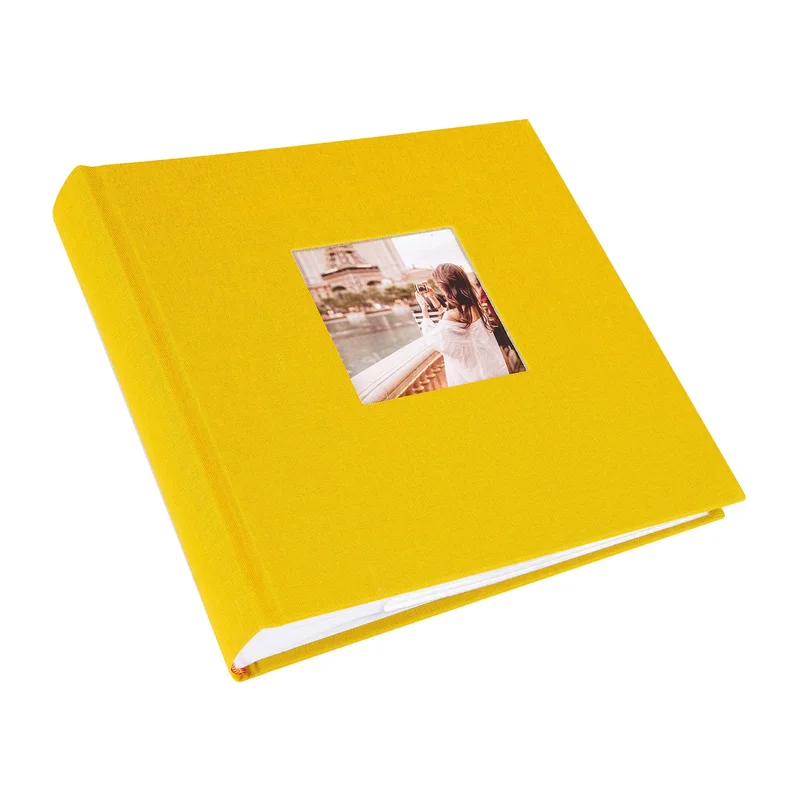 Goldbuch Album Bella Vista, for 200 photos, with pockets, 10 x 15 cm, mustard