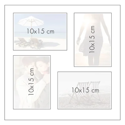 Goldbuch Album Bella Vista, for 200 photos, with pockets, 10 x 15 cm, grey