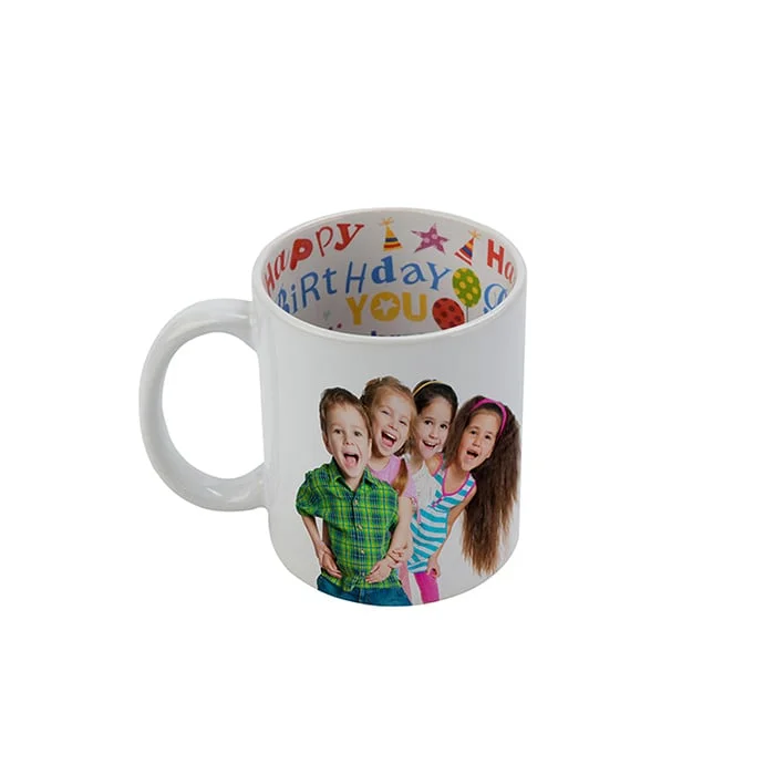 BESTSUB Sublimation mug Motto - Happy Birthday, 330 ml