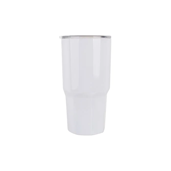 BESTSUB Thermal mug, stainless steel, white, 900 ml, customizable