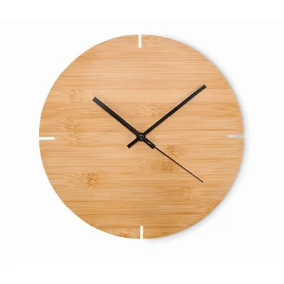 More Than Gifts Wall clock Esfere, wooden, diameter 30 cm