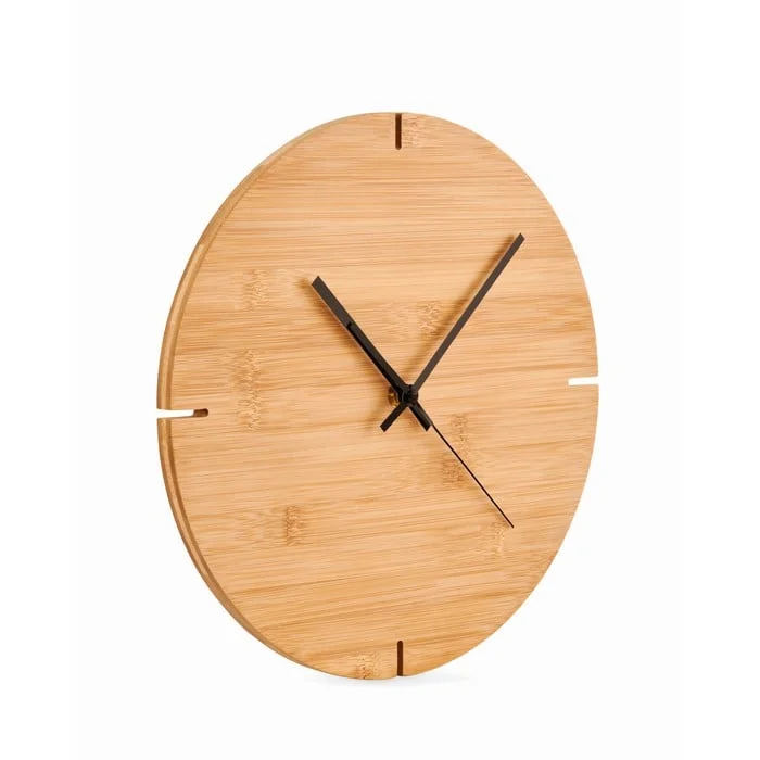 More Than Gifts Wall clock Esfere, wooden, diameter 30 cm