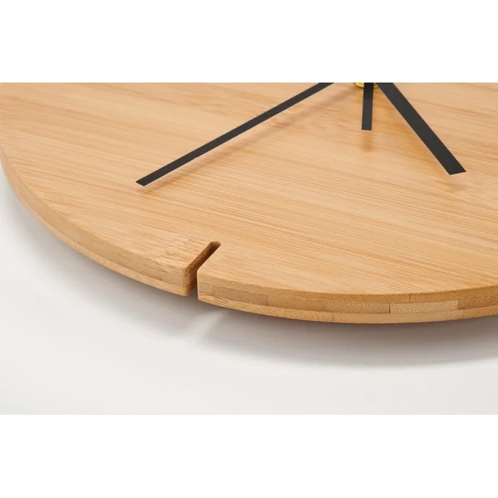 More Than Gifts Wall clock Esfere, wooden, diameter 30 cm
