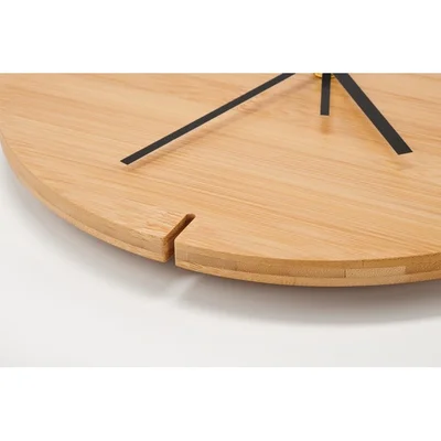 More Than Gifts Wall clock Esfere, wooden, diameter 30 cm