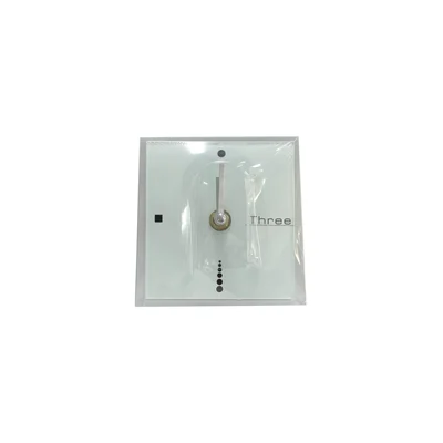 Clock Toro, desk, silver