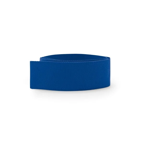 Promotional ribbon for cap, blue, 10 pieces